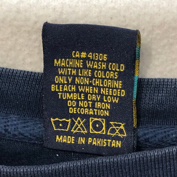 Coastal Culture Sweatshirt Mens XL Navy Prince Edward Island Anchor Graphic - Picture 4 of 6